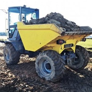 foto 5t lade 9t dumper kabin 4x4 Wacker Neuson (diesel Deutz)