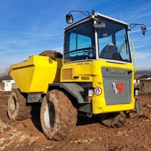 foto 5t lade 9t dumper kabin 4x4 Wacker Neuson (diesel Deutz)