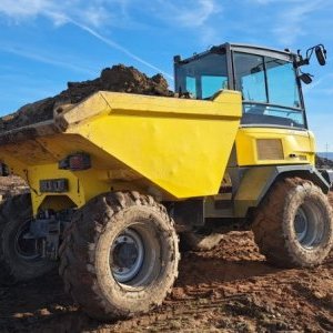 foto 9t dumper kabin 4x4 Wacker Neuson (diesel Deutz)