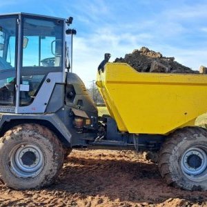 foto 9t dumper kabin 4x4 Wacker Neuson (diesel Deutz)