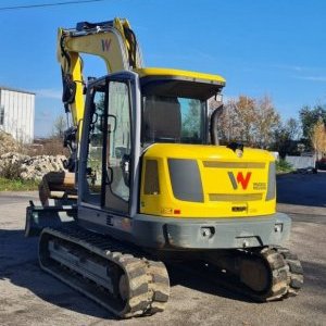 foto 9t kettenbagger gummi offset Wacker Neuson ET90