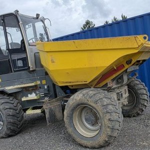 foto 9t dumper kabine Wacker Neuson DW90