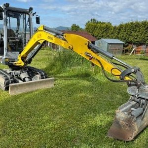 foto 2.5t Minibagger Wacker Neuson ET24 VDS 5schaufel